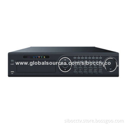 24CH CIF Record and 8CH CIF Playback P2P Function DVD-RW Network Digital Video Recorder
